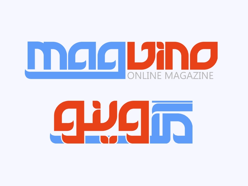 لوگوی وبسایت مگوینو